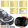 3.5" OBD2 GPS HUD Car Head-Up Display Speed RPM Fuel Alarm