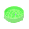 Slow Feed Pet Bowl, Anti-Choke, Green, Non-Slip, Cat & Dog