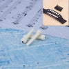 100 PCS Plastic Conical Cone String Nail for Guitar(White)