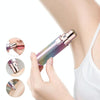 2 In 1  Electric Shaver Lady Eyebrow Trimmer Lipstick Automatic Facial Hair Removal Device, Style: Dry Battery