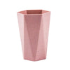 Creative Geometric Rhombus Toothbrushing Cup Home Couple Mouthwash Cup, Capacity:201-300ml(Pink)