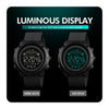 SKMEI 1511 Simple Bluetooth Men Smart Waterproof Compass Adult Smart Watch(Rubber Shell Army Green)