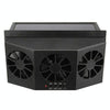 Solar Car Radiator Energy Saving Environmental Protection Detoxification Deodorization Radiator(Black)