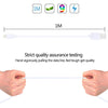 2 PCS HAWEEL 1m High Speed 8 pin to USB Sync and Charging Cable Kit for iPhone, iPad(White)