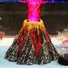 Aquarium Volcano Ornament - Small Resin Rockery Air Pump Compatible