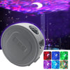 USB Projection Lamp LED Gypsophila Laser Light Colorful Rotating Night Llight,  US/EU Plug(White)