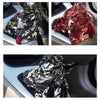 Car Personality Gear Cover Automatic Manual Gear Lever Dustproof Cover(Sea Wave Red)