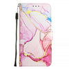 For Samsung Galaxy A56 5G PT003 Marble Pattern Flip Leather Phone Case(Rose Gold)
