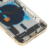 iPhone 12 Pro Gold Back Cover Assembly with Wireless Charging
