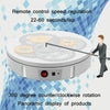 30cm Remote Control Speed Electric Turntable Sample Display Stand, Specification:UK Plug(White)
