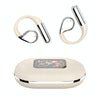 Wireless Bluetooth Earbuds with Ear Hooks OWS Open-Ear Noise-Canceling Headset(Skin Color)