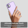 For Samsung Galaxy A05 Candy PC Hybrid TPU Shockproof Phone Case(Purple)