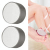 2pcs Manual Compact and Portable Double-sided Nano Hair Removal Foot Scrubbers(Grey)