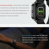 D8 Pro 2.01 inch 2 in 1 Bluetooth Earphone Steel Strap Smart Watch, Support NFC with Cover(Black)