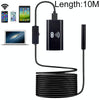 F99 HD Mobile Phone Endoscope, 8mm Waterproof Pipe Endoscope, Wifi Version, Hardwire, Length: 10m (Black)