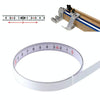 1m Sticky Scale Steel Ruler with Glue Scale Tape Measure Self-adhesive Ruler, Specification:Middle Point