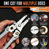 Multi-functional Wire Splitting Pliers Electrician Manual Tool (Grey)