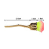 Rose Flower Makeup Brush Loose Powder Brush Beauty Tools(Pink  Hair)