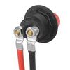 10AWG 6-5 Car 50cm Red + Black Pure Copper Battery Inverter Cable