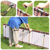 Outdoor Folding Camping Mat Single Bed Portable Aluminium Alloy Sleeping Bed, Size: 180x61x14cm (Blue)
