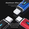 TOPK AM63 1m USB to 8 Pin Flat Magnetic Metal Connector Nylon Braided Magnetic Fast Charging Data Cable(Red)