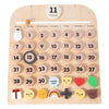 Children Room Wooden Perpetual Calendar Baby Cognitive Desktop Pendant, Spec: Plywood TC