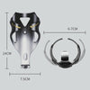 WEST BIKING YP0704033 Bicycle Gradient Water Bottle Holder PC Colorful Cup Bracket(Black Silver Gradient)