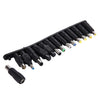 5.5x2.1mm Female to Multiple Male Interfaces 28 in 1 Power Adapters Set for IBM / HP / Sony / Lenovo / DELL Laptop Notebook