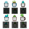 Luminous Three-dimensional Cactus Switch Sticker Socket Panel Cover Decor, Style: Cactus