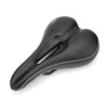 PROMEND SD-565 Hollow Breathable Silicone Bicycle Saddle (Black White)