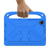 For Samsung Galaxy Tab A 10.1 2019 T510/T515 Handle EVA Shockproof Tablet Case with Holder(Blue)