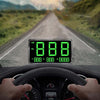 C80 GPS HUD Head-Up Display Speedometer - 4.5" Car Speed, Altitude, Mileage - Black