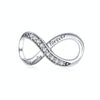925 Sterling Silver Infinity Family Forever Beaded For Women DIY Bracelet Accseories