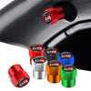 4pcs /Set For GR Metal Car Tire Valve Modification, Color: Red