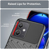 For Xiaomi Redmi Note 12R Pro Thunderbolt Shockproof TPU Protective Soft Phone Case(Black)