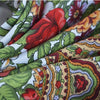 Pink Ethnic Style Retro Tassel Square Scarf Flower Pattern Headscarf Scarf, Size:90 x 90cm