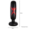 PVC Children Inflatable Boxing Column Fitness Toy Thickening Strike Sandbags, Height: 160cm