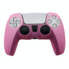 For Sony PS5 Silicone Gamepad Protective Case(Pink)