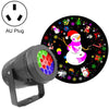 4W LED Snowflake Christmas Decoration Projector Light with 16 Patterns, Spec: AU Plug