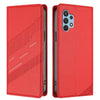 For Samsung Galaxy A32 4G Embossed Multi-functional Wallet Retro Leather Phone Case(Red)