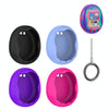 For Tamagotchi Uni (2023) Pet Game Machine Silicone Protection Case(Luminous Blue)