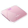 AOHANG7 USB Weight Scale With LED Hidden Screen Tempered Glass Body Scale(Rose Gold)