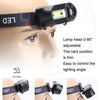 E-SMERTER USB Charging Headlight Outdoor Emergency Head Lamp, Style: KX1804 With Colorful Box