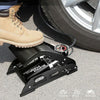 0903E Car / Motorcycle / Bicycle Portable High Pressure Double Pipe Inflatable Cylinder Pedal Air Pump