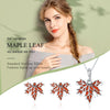 S925 Sterling Silver Late Autumn Maple Leaf Accessories Beaded Bracelet Accessories
