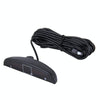Car Buzzer Reverse Backup Radar System - Premium Quality 4 Parking Sensors Car Reverse Backup Radar System with LCD Display(Brown)