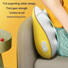 Waist And Back Massager Lumbar Vertebra Car Neck Massage Pillow, Specification: Charging Model Yellow
