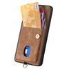 For Samsung Galaxy S25+ 5G Retro Card Wallet Fold Leather Phone Case with Strap(Brown)
