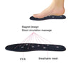 Memory Cotton Magnetic Massage Insoles, Size: Small 35-40cm(Blue)