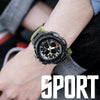 SKMEI 1343 Men Outdoor Sports Waterproof Watch Student Digital Watch(Black)